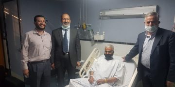 وفد من “العمل الإسلامي” يزور ذياب ويؤكد رفضه نهج الاعتقالات السياسية