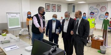 أمين عام العمل الإسلامي يزور الهيئة المستقلة للانتخابات ويطلع على سير إجراءات العملية الانتخابية