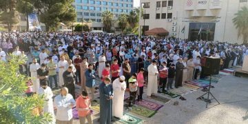 خلال فعالية مصلى العيد ل “العمل الإسلامي”.. عمّان تساند القدس ودعوة لمواصلة الهبة الشعبية (صور)