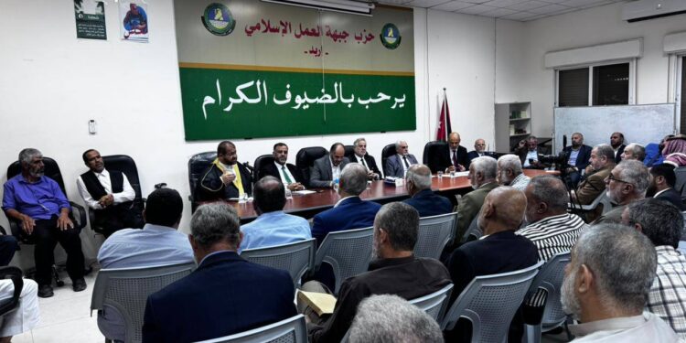 خلال افتتاح مكتب نواب “العمل الإسلامي” في اربد… السقا: سنبقى جزءاً من المشروع الوطني الأردني ونتمسك نهج الشراكة والإصلاح